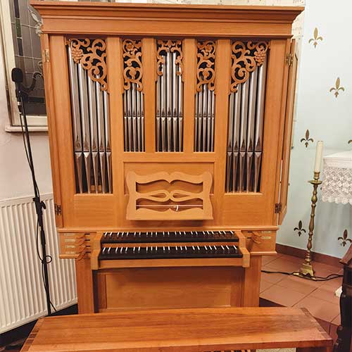 orga biserica franceza sacre coeur bucuresti cantus ecclesiae